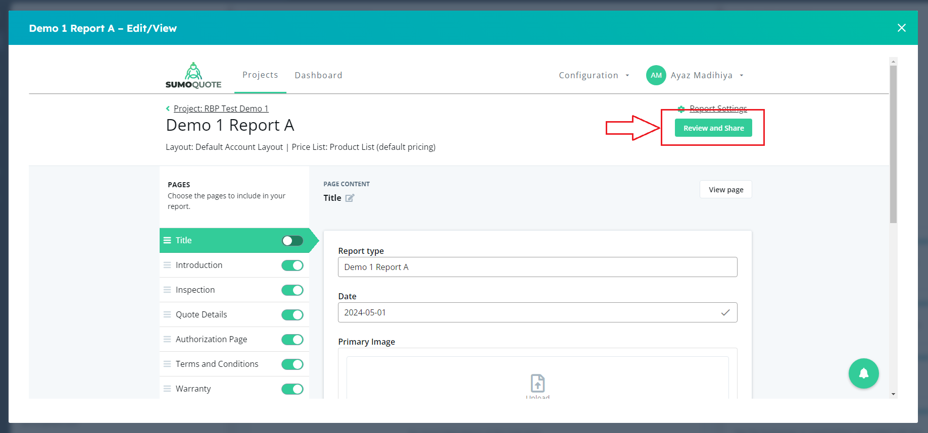 SumoQuote Review Report